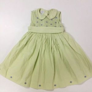 Green/blue Floral Dress